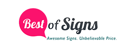 Save Up To 25% Off On Select Items at Best of Signs Promo Codes